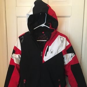 Boys Size 16 Spyder Leader Ski Jacket